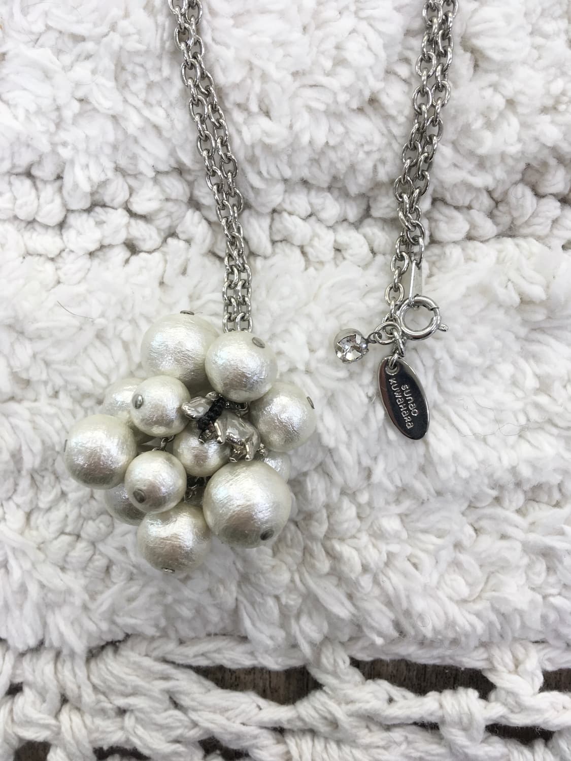 스나오 쿠와하라 펄 목걸이 상품이미지2