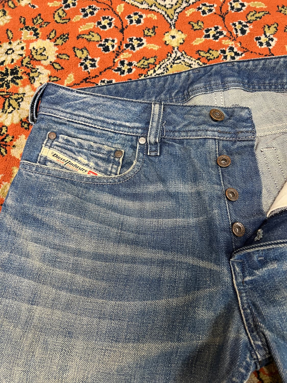 [30-31] 디젤 자탄 부츠컷 데님 팬츠 플레어진 상품이미지4