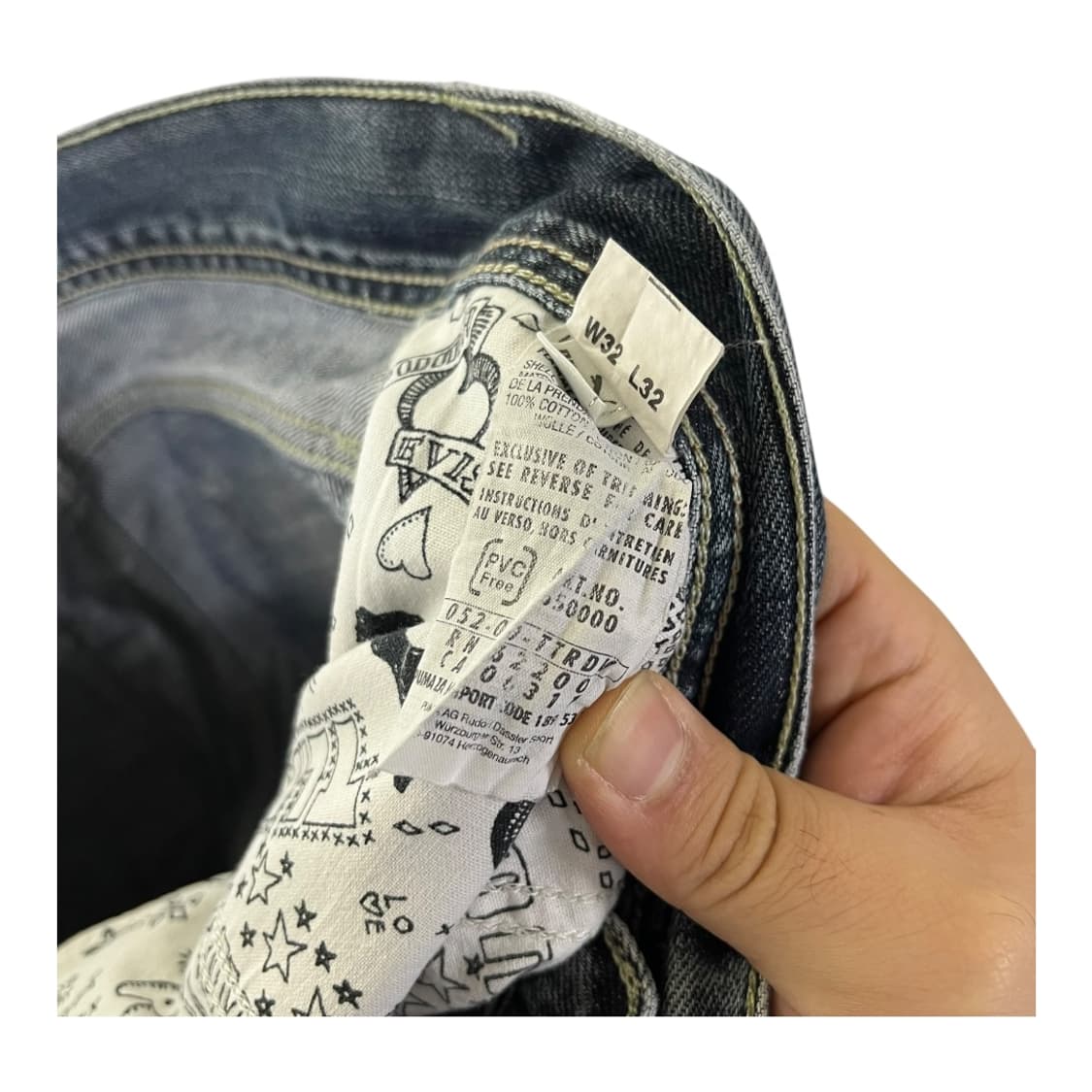 [Evisu] 에비수 x 푸마 데님팬츠 상품이미지5