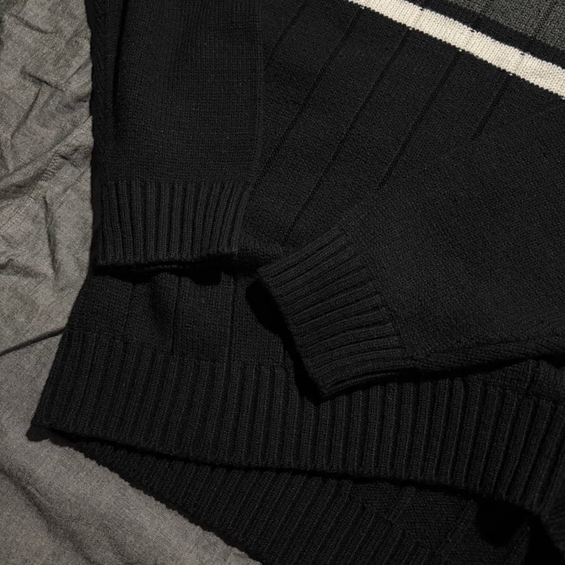 Half Zip-Up Knit Sweater 상품이미지8