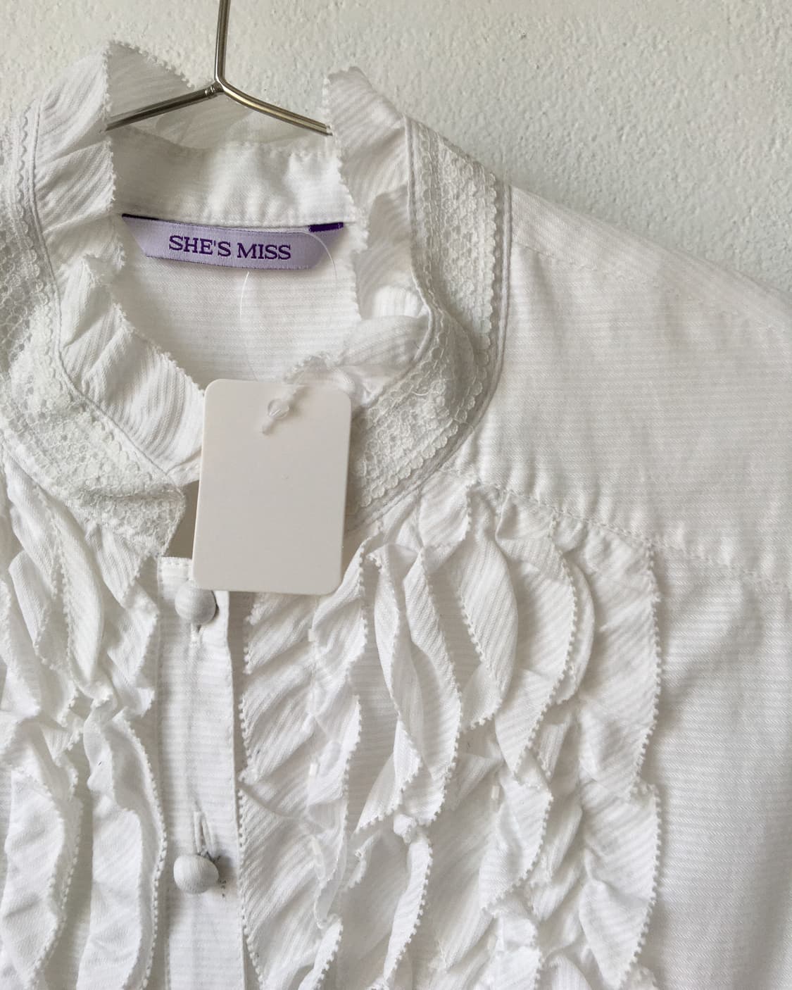 Frill point blouse 상품이미지6