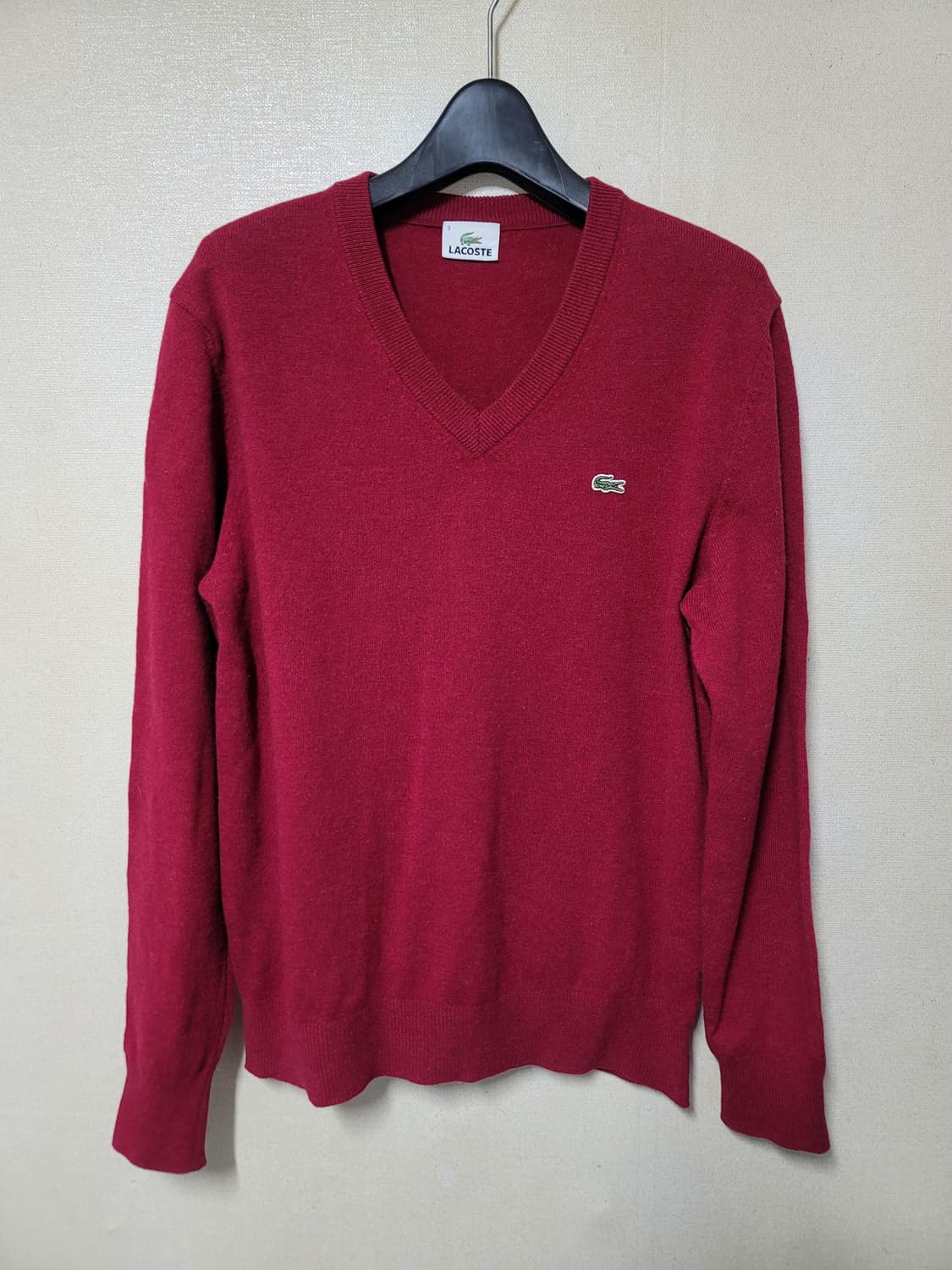 라코스테 브이넥 니트 상품이미지1