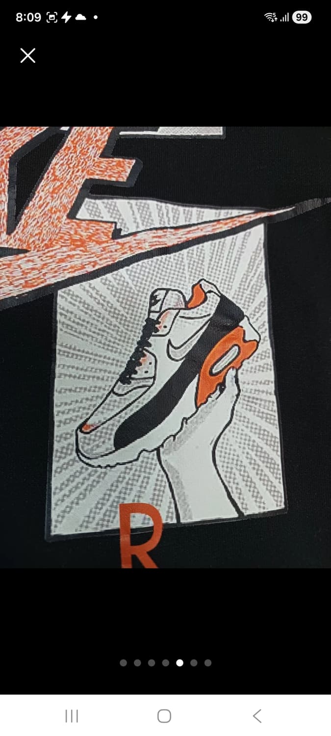 나이키 에어 그래픽 후드 티셔츠 L
 상품이미지4