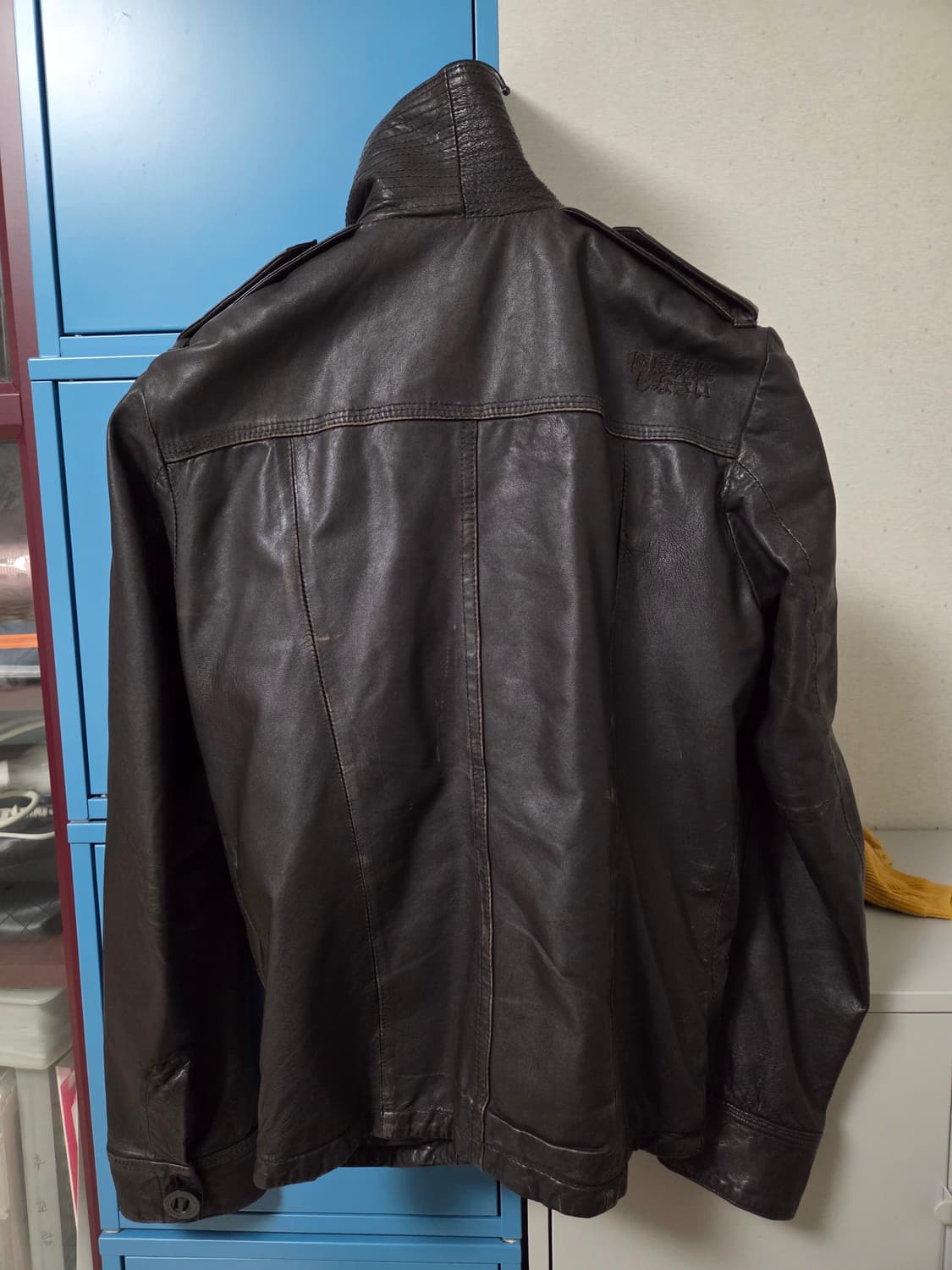 일제 램스킨 레더 자켓 m 상품이미지3