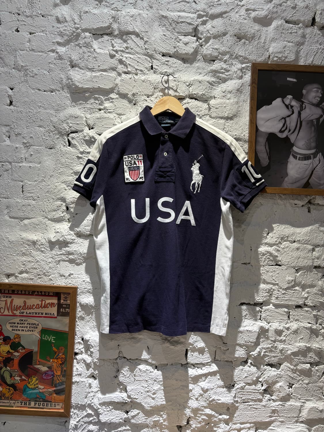 폴로 빅포니 USA10 카라 반팔 티셔츠 상품이미지1