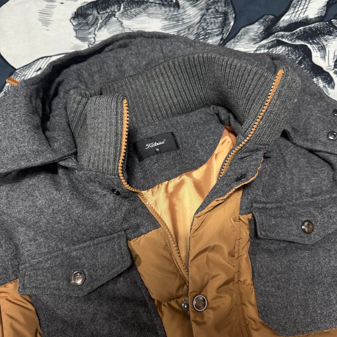 타이틀리스트 구스다운 패딩 M사이즈  상품이미지7