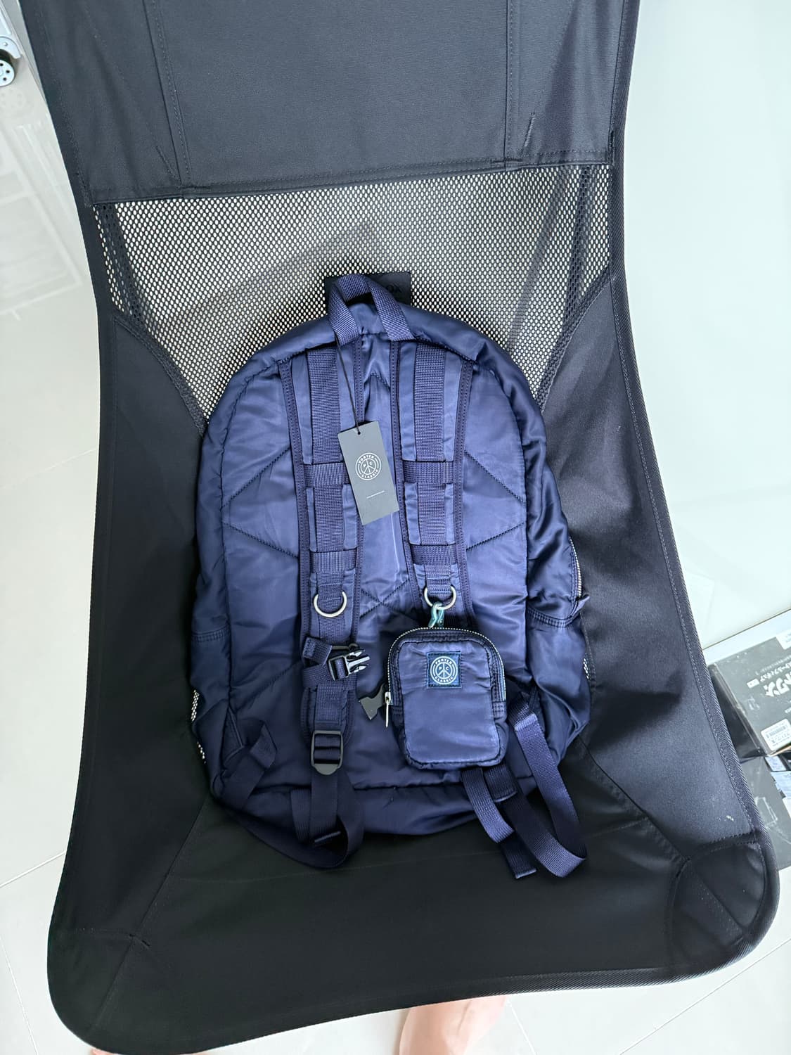 포터클래식 슈퍼나일론 데이팩 네이비 상품이미지3