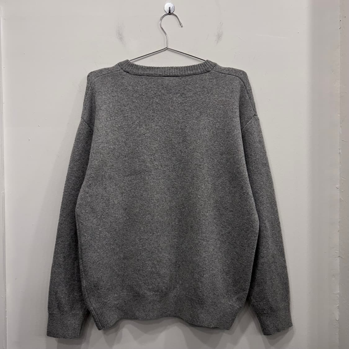 예일 투톤아치 로고 케시미어블랜드 긴팔니트 상품이미지5