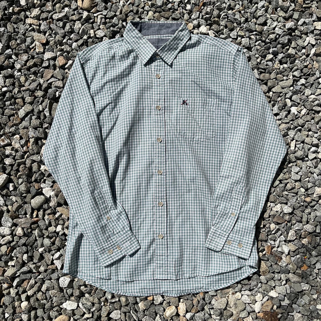 KANSAI YAMAMOTO 체크셔츠 (실측확인) 상품이미지1