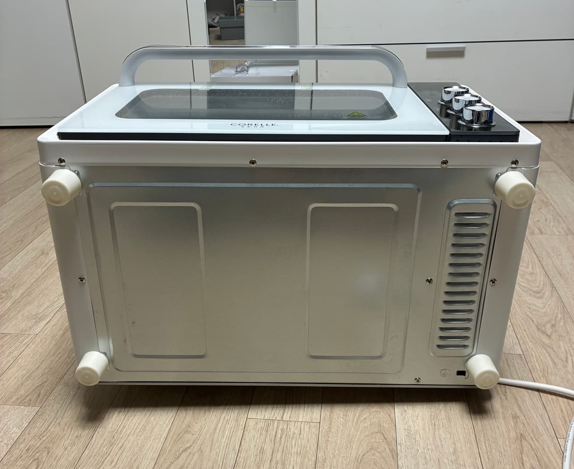 [새상품] 코렐 데일리 에어프라이어 대용량 33L (저스트화이트 색상) 상품이미지7