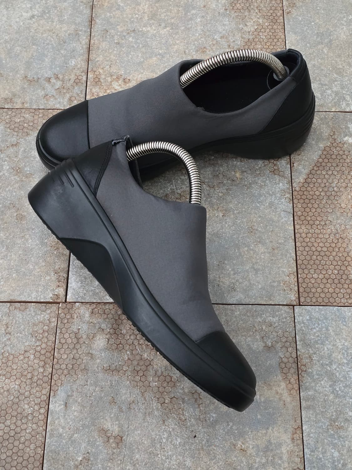 (235)에코 소프트 7 웨지 스니커즈 상품이미지4