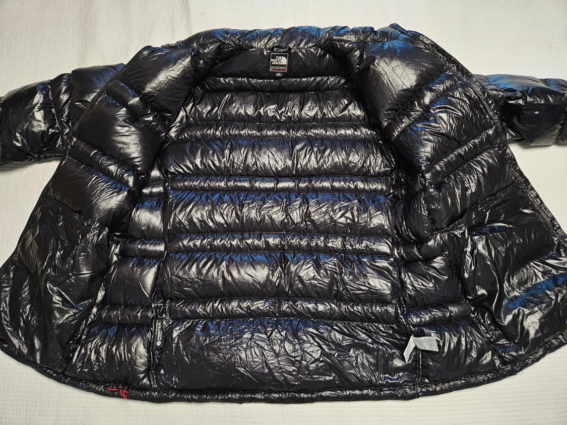 노스페이스 850 초경량 유광 구스다운 패딩 상태극상 희귀매물 눕시 상품이미지8