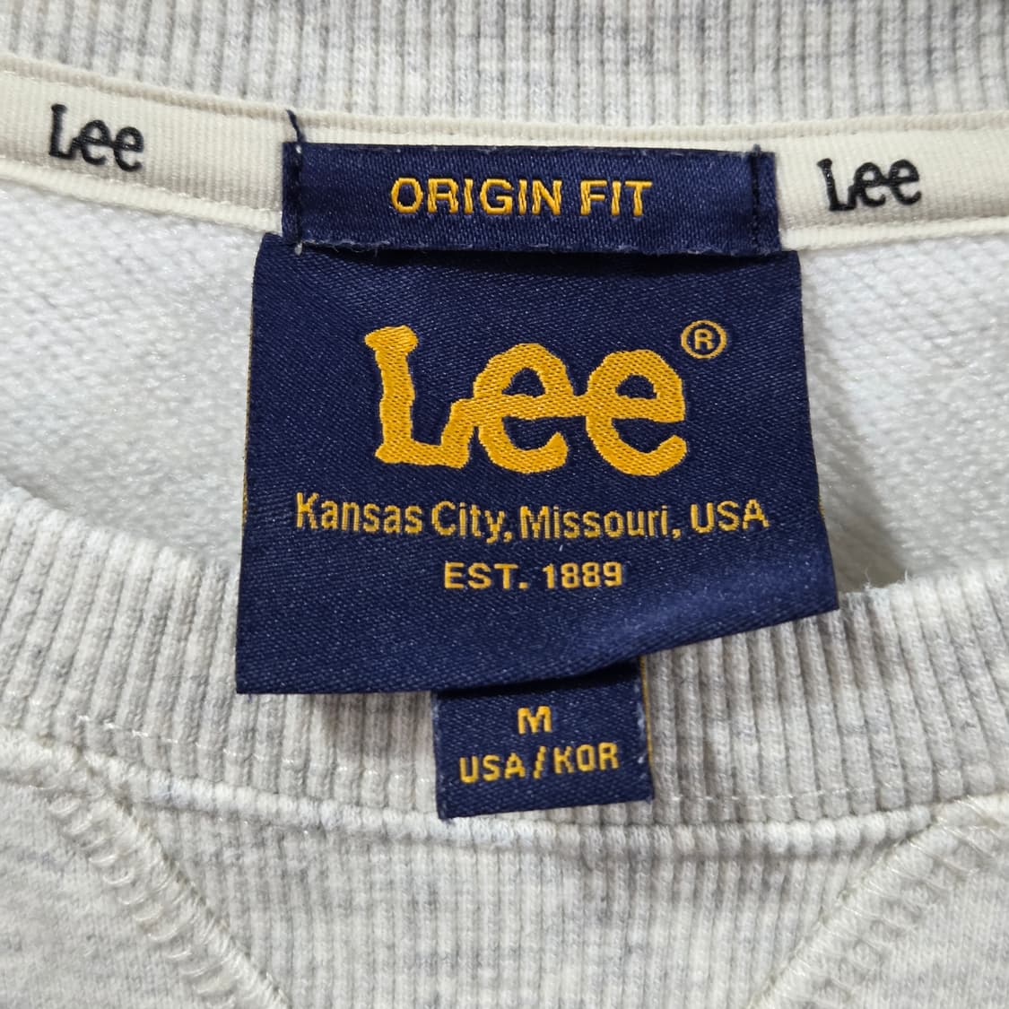 LEE 맨투맨 M 상품이미지3