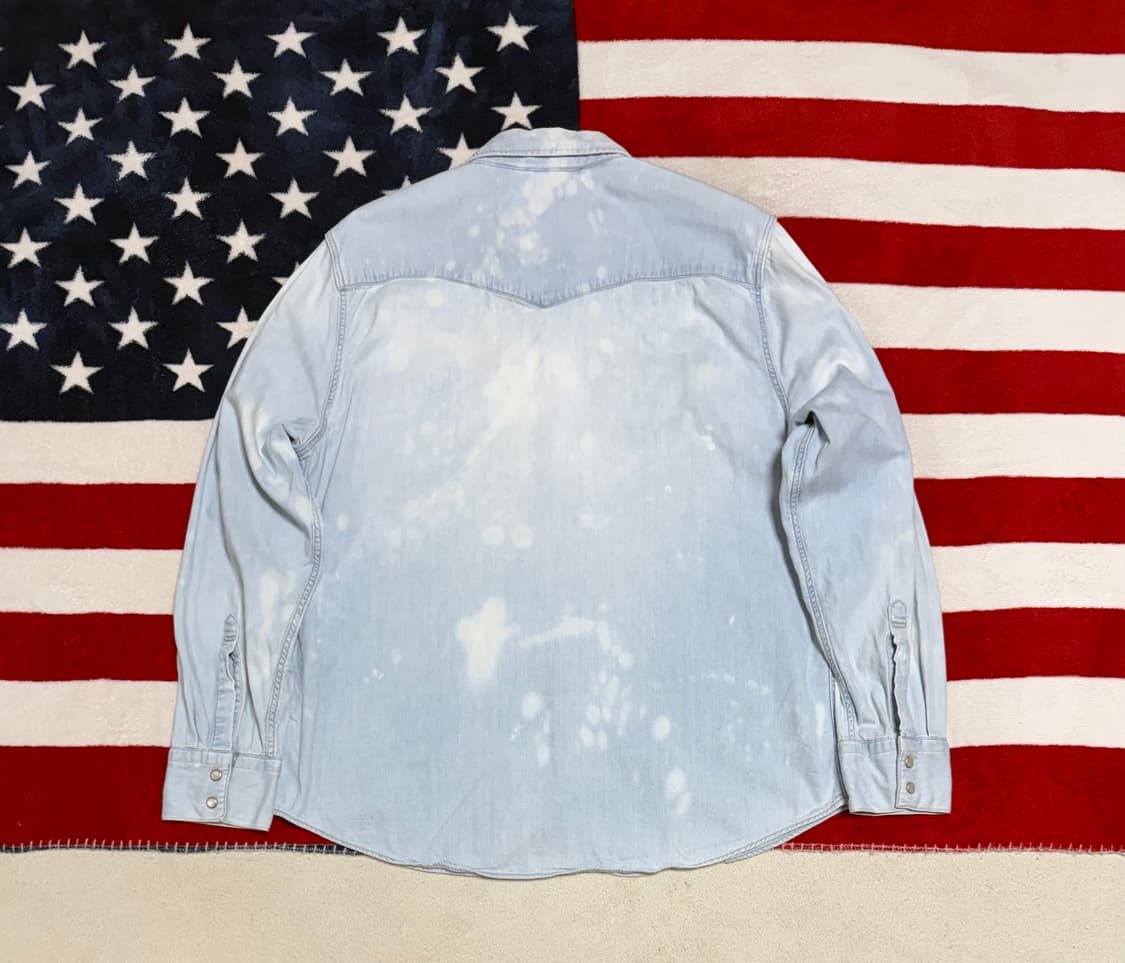 리바이스 웨스턴데님셔츠 Levis western denim shirt 상품이미지9