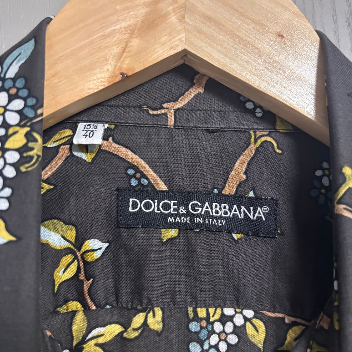 Dolce & Gabbana 플라워 패턴 셔츠 상품이미지3