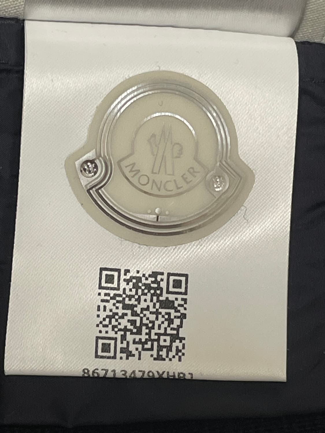 [ M ] 몽클레어 니트패딩 김현우 니트패딩 트리콧 네이비 상품이미지7