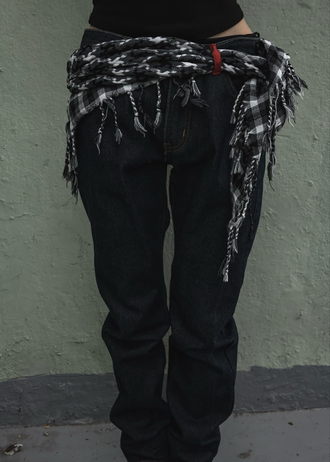 Aape Dark Bule Denim Pants 상품이미지4