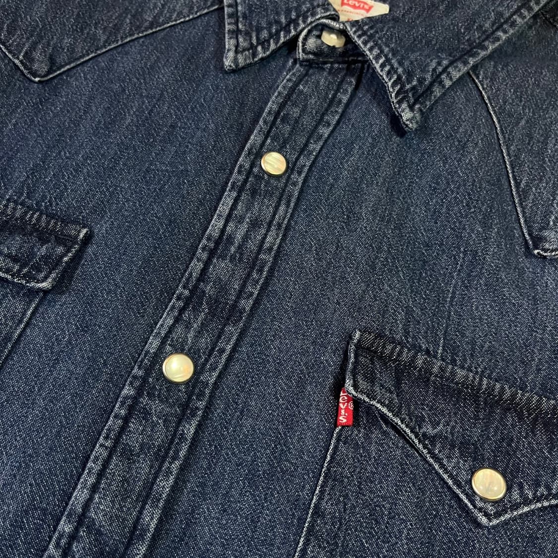 리바이스 웨스턴 데님 셔츠 상품이미지2