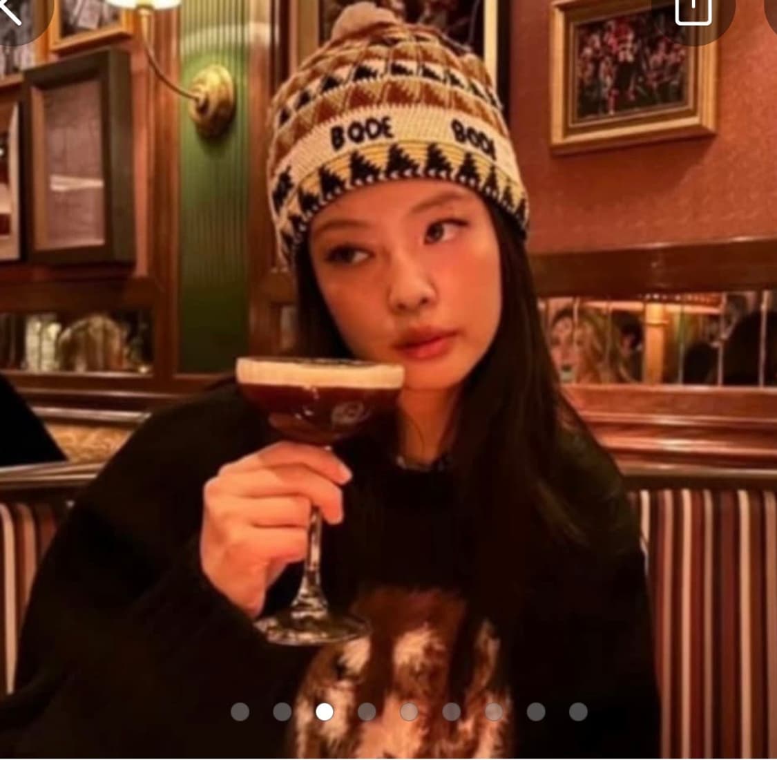 shaggy jacquard dog sweater 남녀공용 상품이미지1