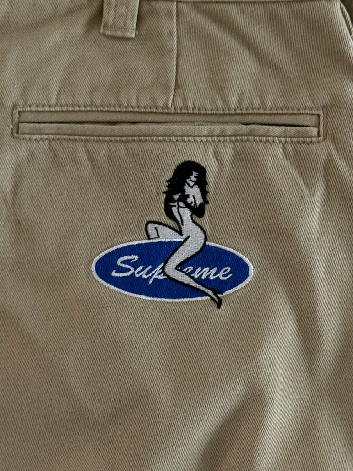 (32) 슈프림 핀업걸 치노팬츠 상품이미지1