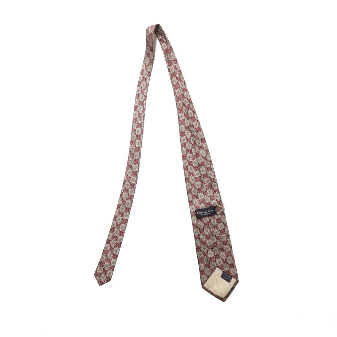 크리스찬 디올 Christian Dior Pattern Silk Tie  상품이미지3