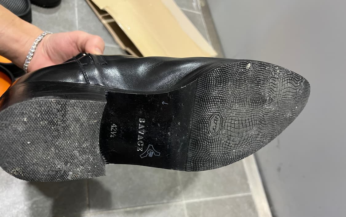 세비지 x 스팅925 savage x sting925 콜라보 첼시부츠 상품이미지4