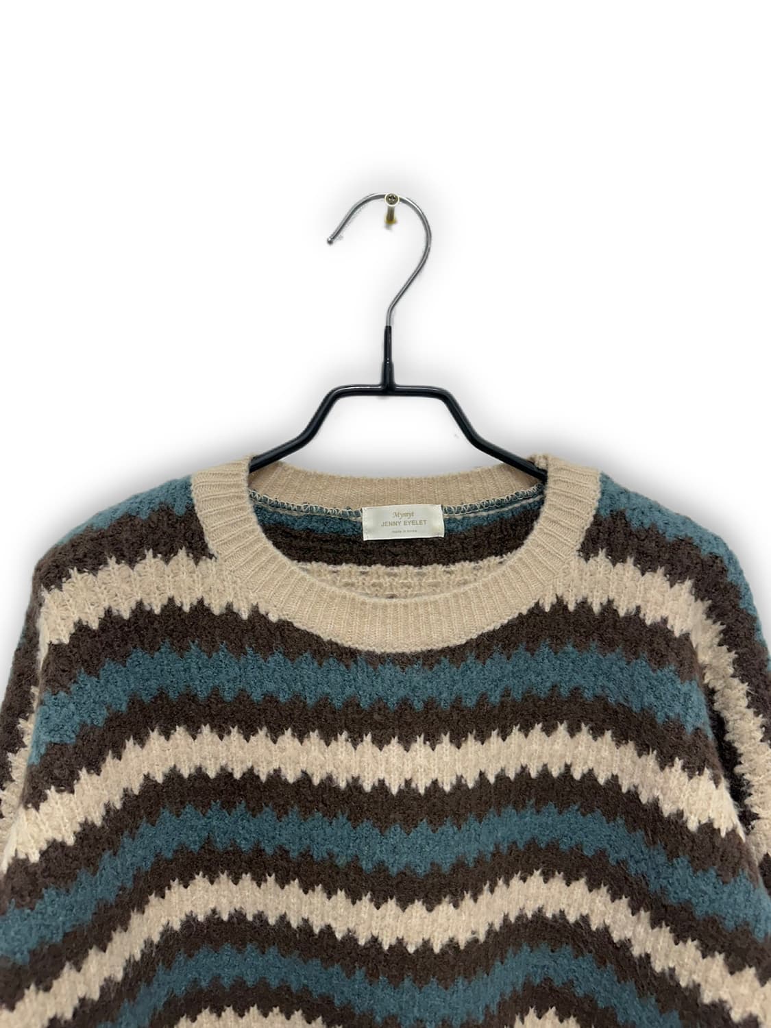 jenny eyelet 크롭 니트 상품이미지2