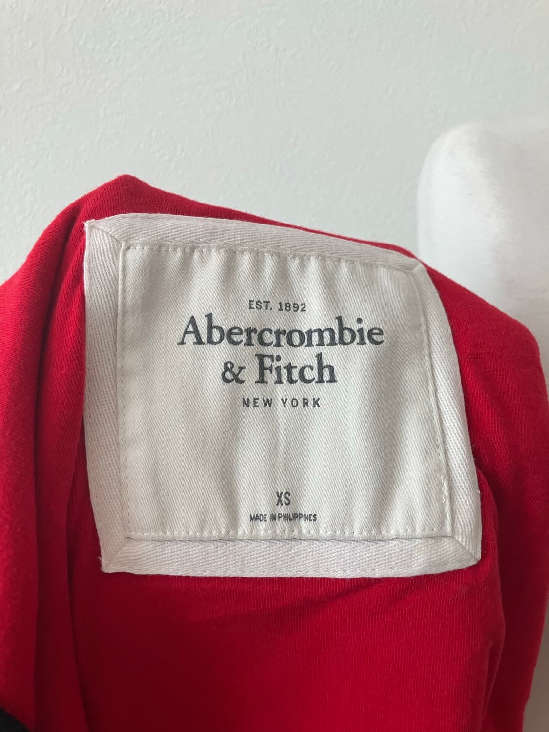 아베크롬비 순록로고 블랙네이비 단추 후드집업 상품이미지5