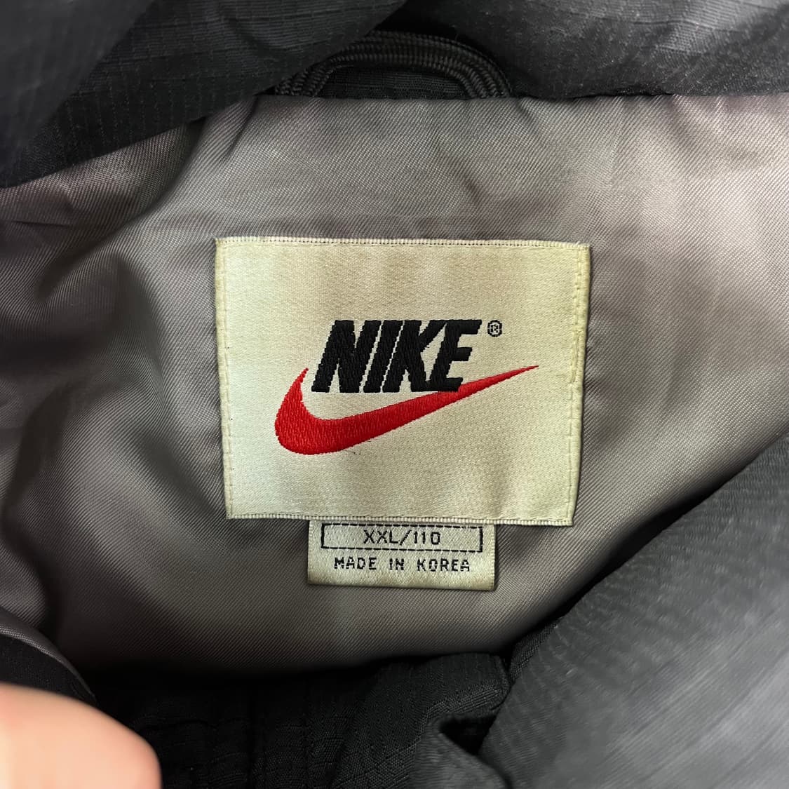 110 00s 나이키 센터로고 뉴챔프 숏패딩 상품이미지3