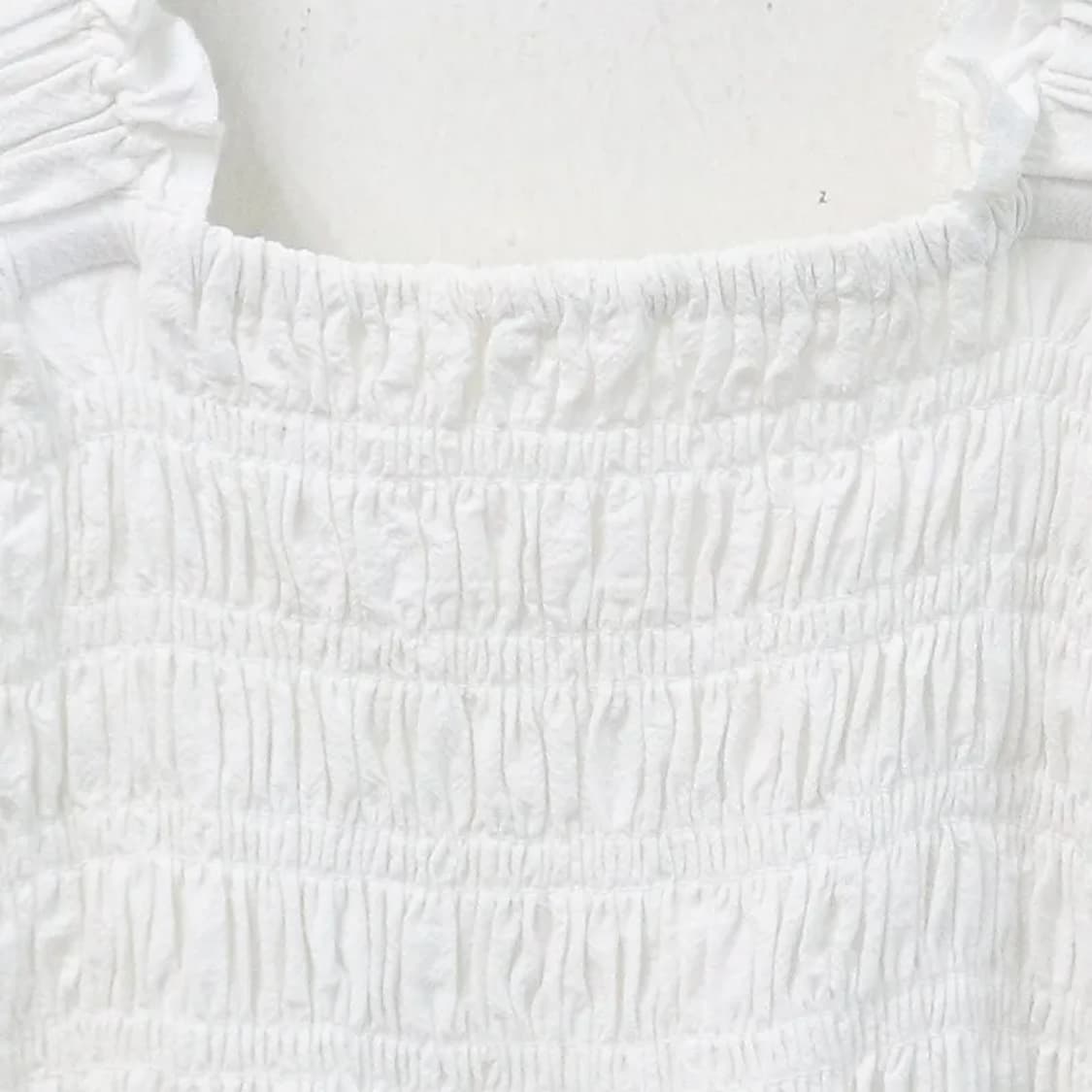 스모크 밴딩 슬리브리스 66276 상품이미지5