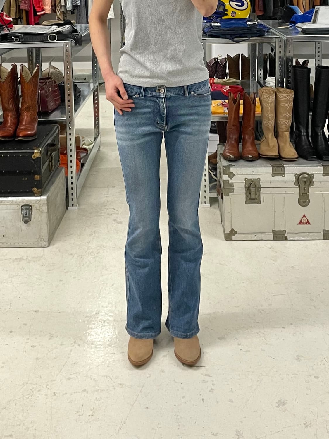 ABILENE western boots 웨스턴 스웨이드 부츠 상품이미지7