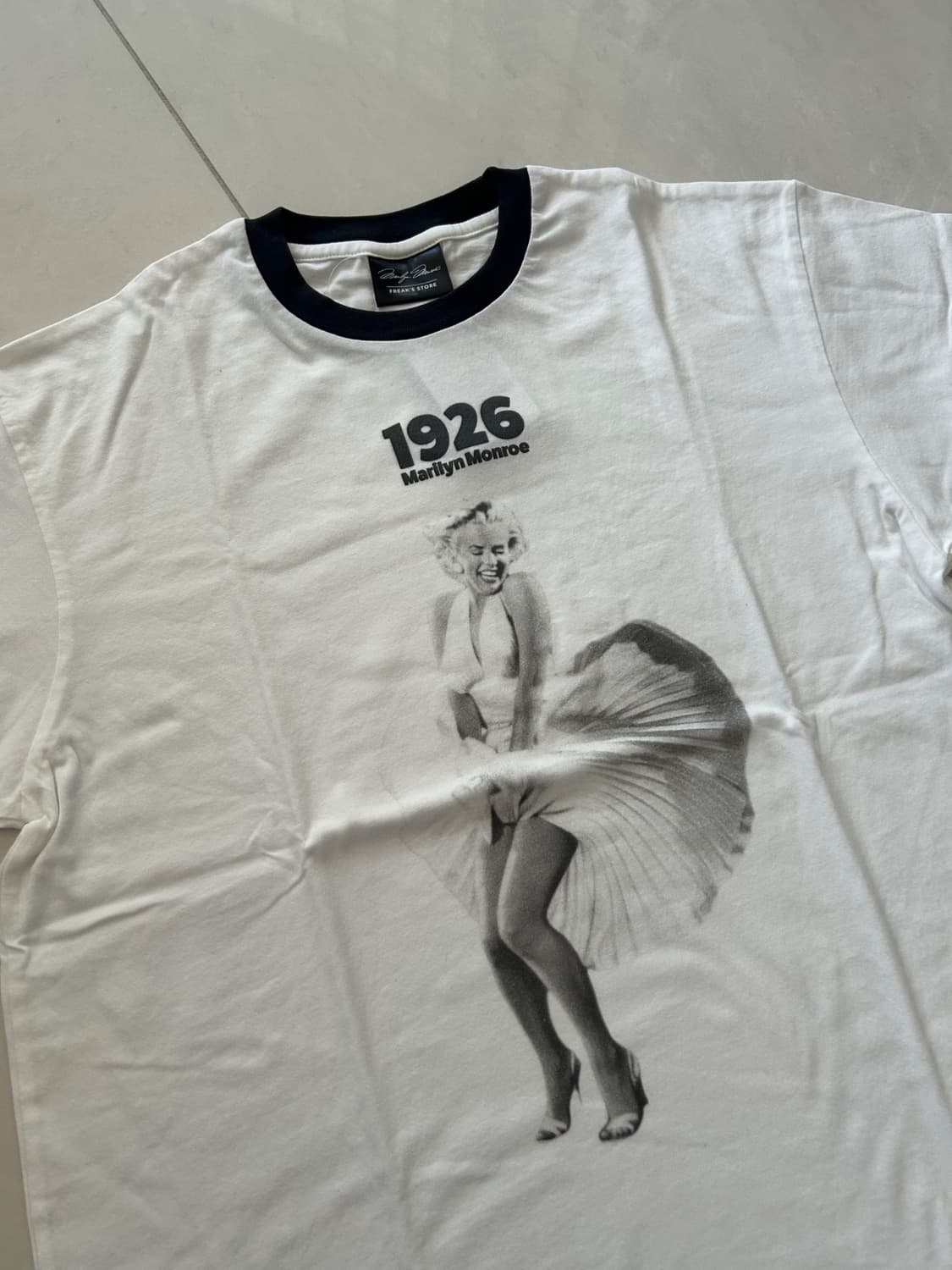 Marilyn Monroe Ringer T-shirt 마릴린 먼로 티셔츠 상품이미지4