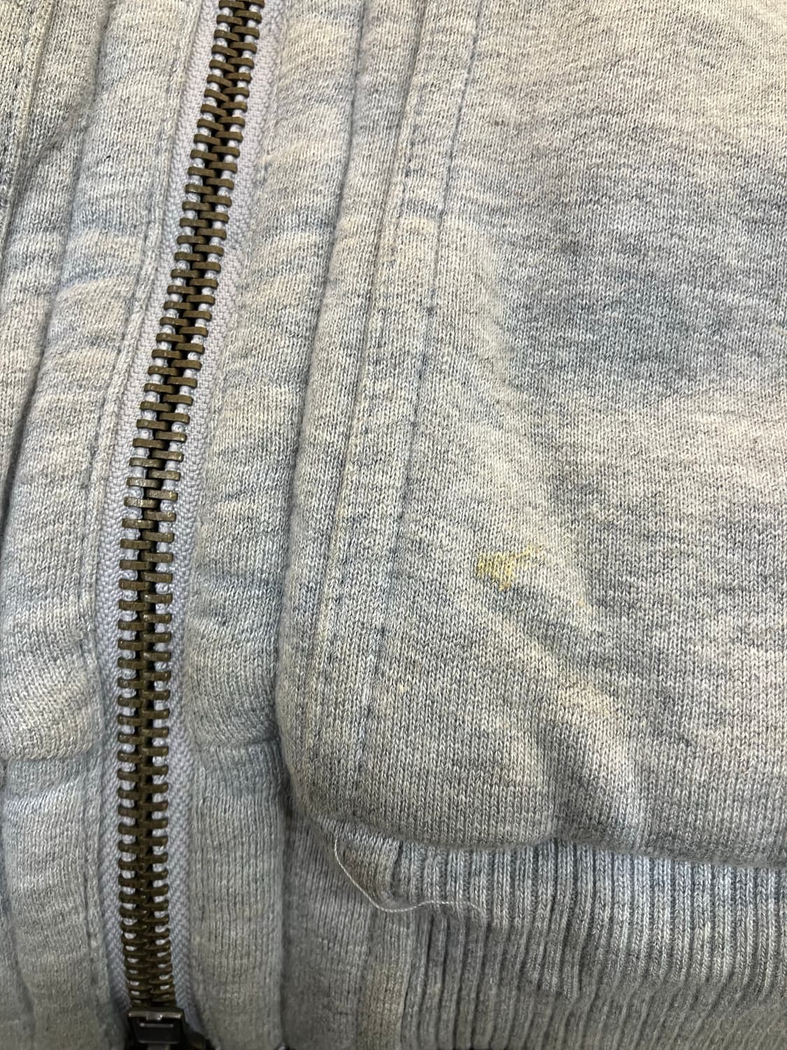 디젤 그레이 헤비웨이트 퍼 후드집업 M 상품이미지6