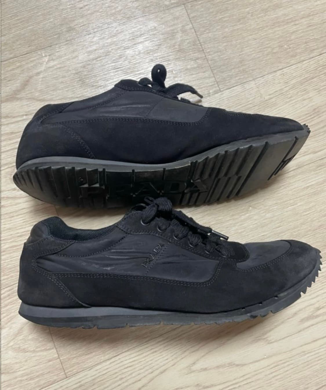 (8/270) 프라다 스포츠 스니커즈 블랙  상품이미지2