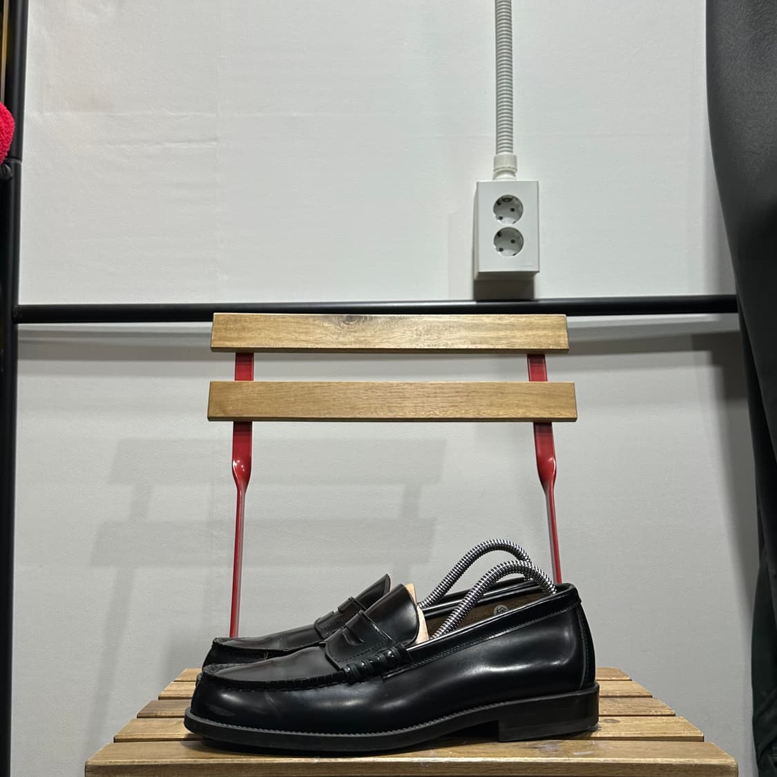 250) 하루타 로퍼 남성 남자 구두 906 블랙 패니로퍼 상품이미지4