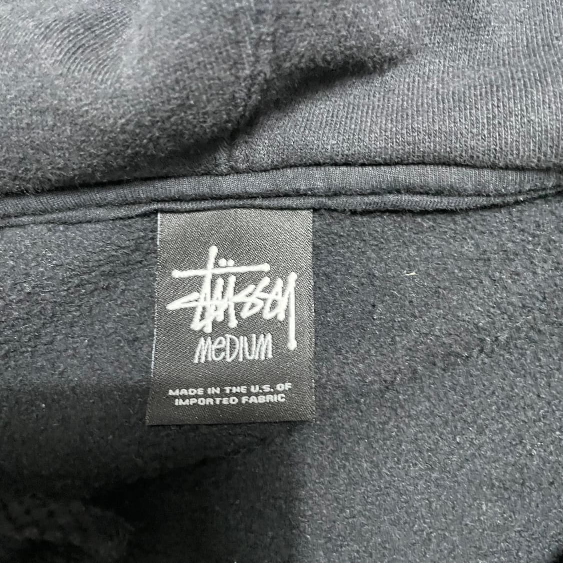 M 스투시 빅로고 후드집업 상품이미지6