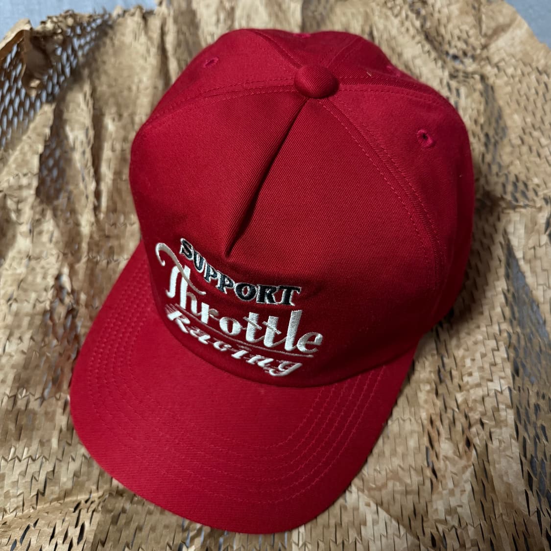 [OS]프리휠러스 "Throttle" 데솔레이션 로우 샵 한정 자수 볼캡 상품이미지2