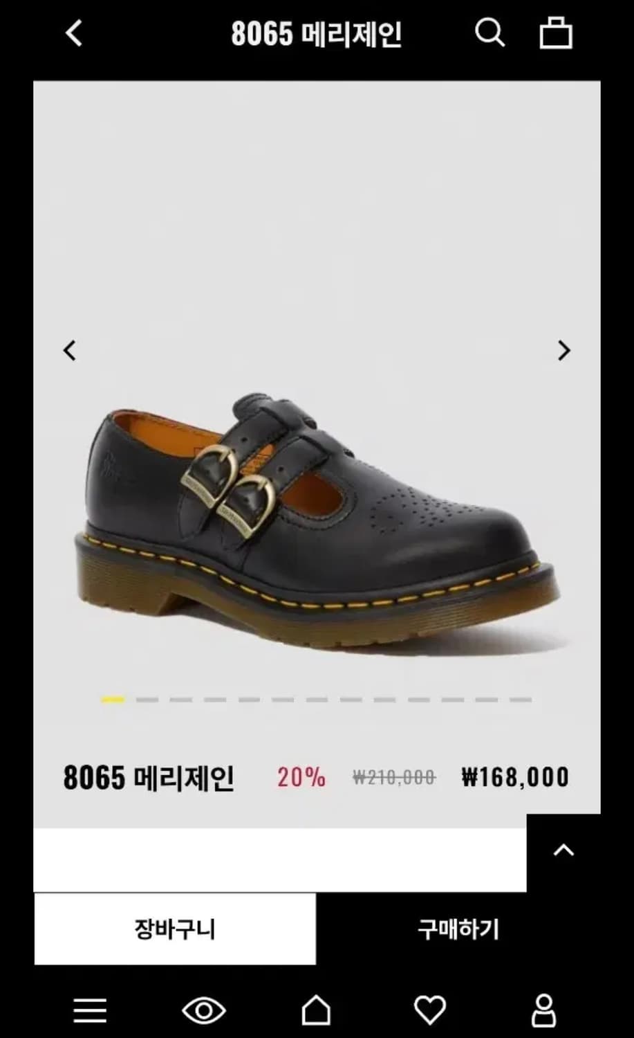 닥터마틴 12916 메리제인 블랙 상품이미지6