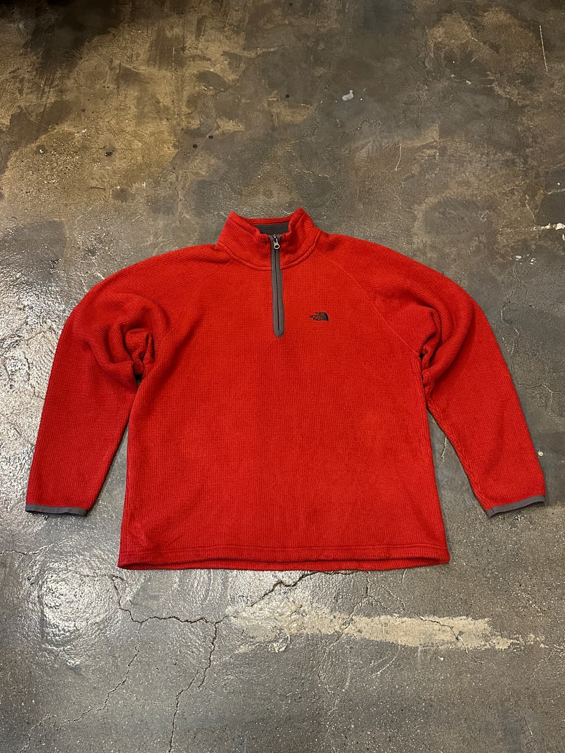 00s 노스페이스 와플 플리스 쿼터집업 A-Series L 상품이미지1