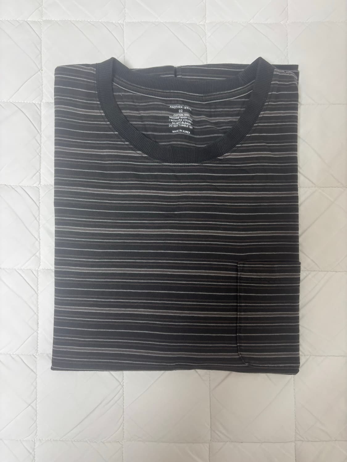 (2) 어나더오피스 스트라이프 티셔츠 25SS 상품이미지1