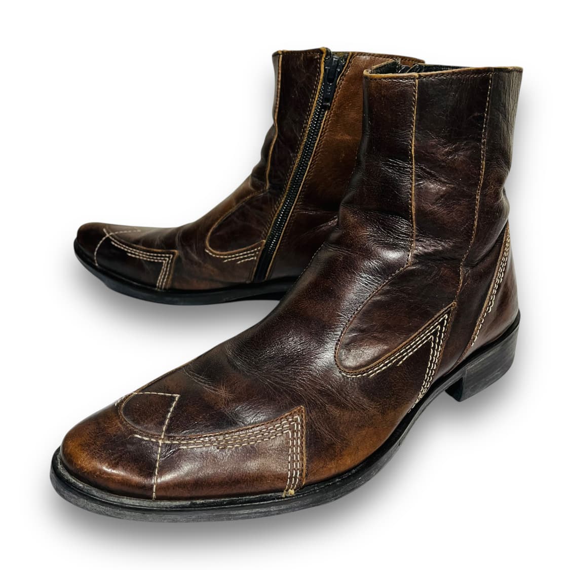 Roberto Vera pelle Western vintage boots 상품이미지1