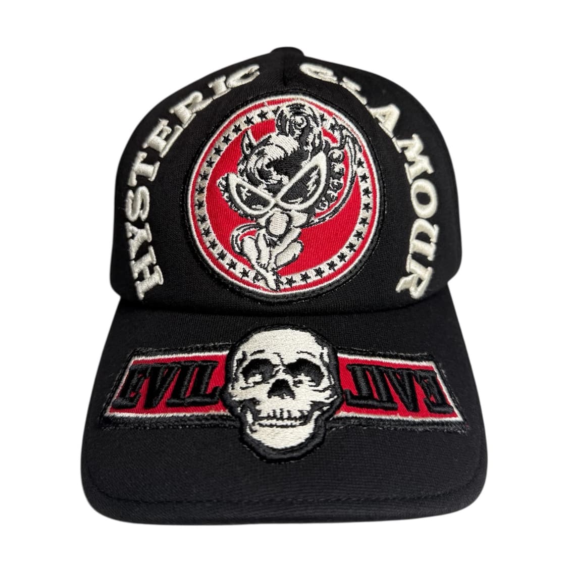 히스테릭 글래머 아카이브 EVIL 해골 볼캡 모자 상품이미지1