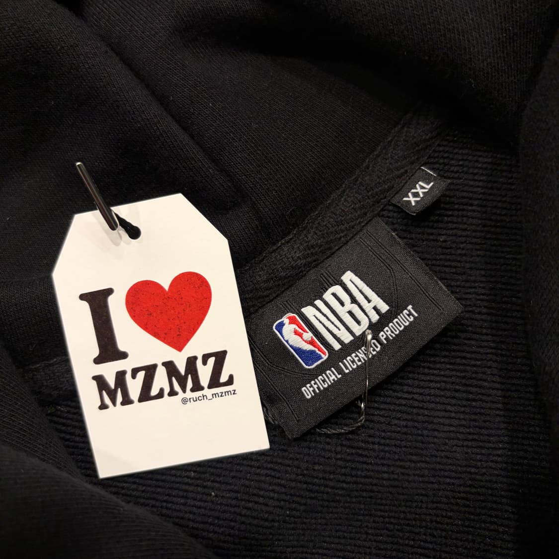 [2XL] NBA 보스턴 셀틱스 블랙 후드집업 B888 상품이미지5