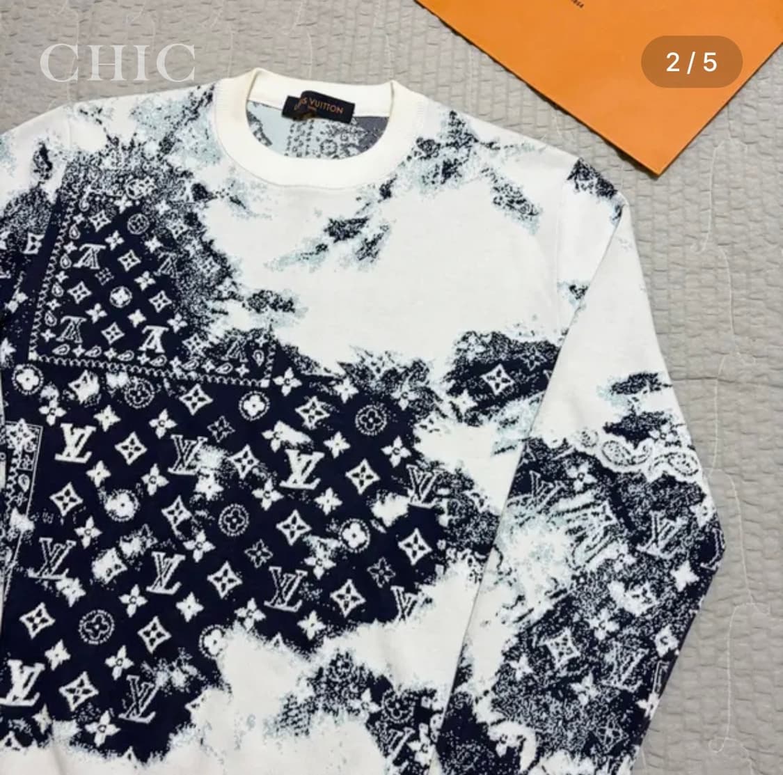 [루이비통 모노그램 반다나 니트] 상품이미지2