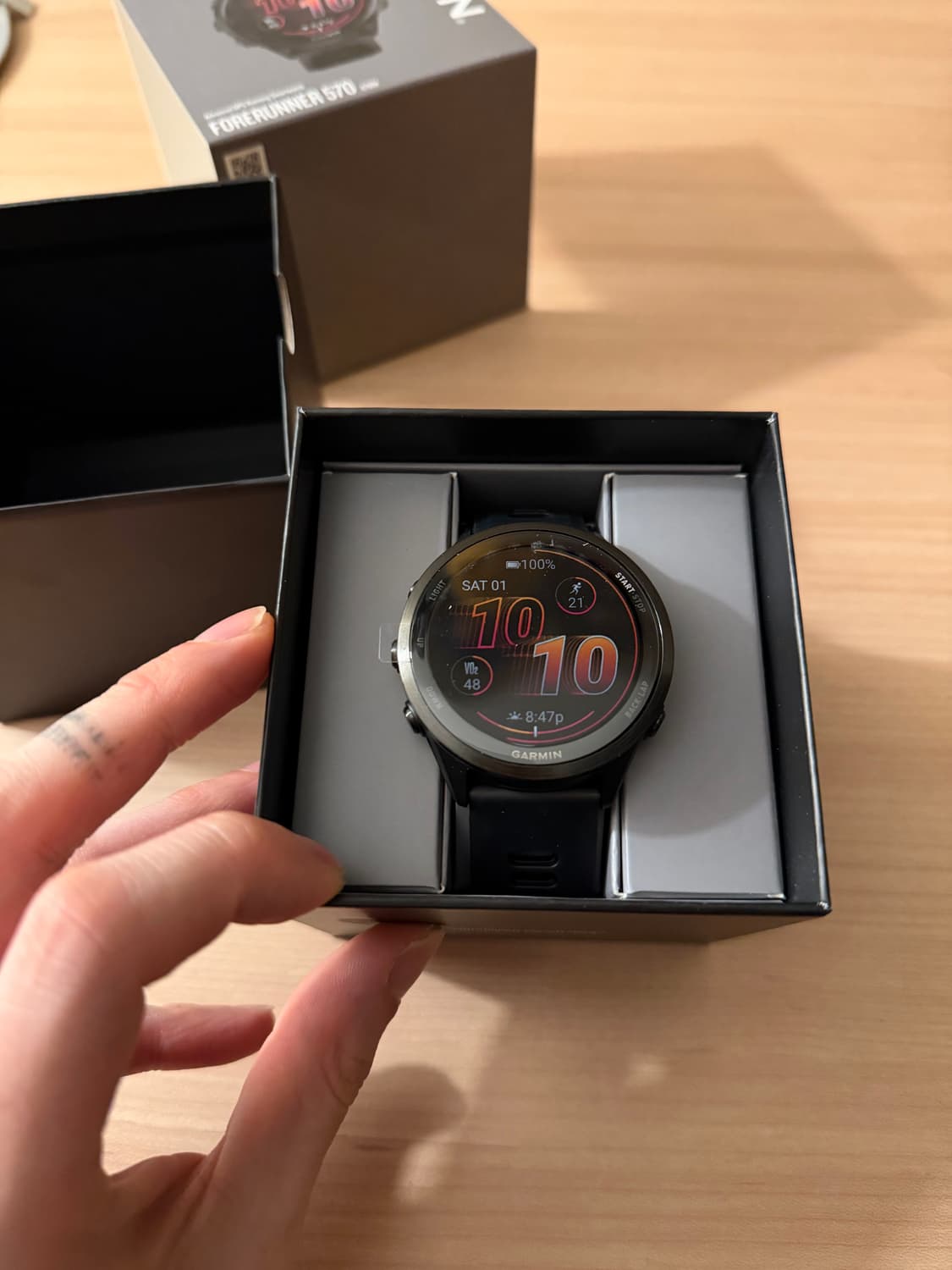 가민 포러너 570 47mm 블랙 상품이미지2