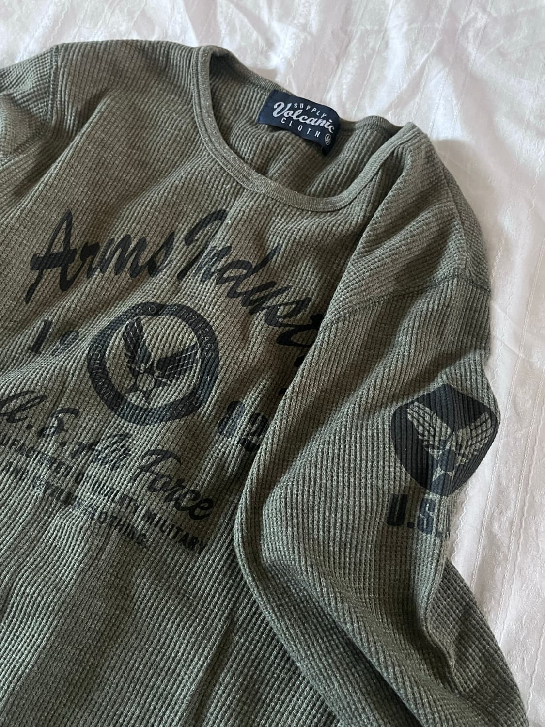 Vintage air force khaki long sleeve 상품이미지3