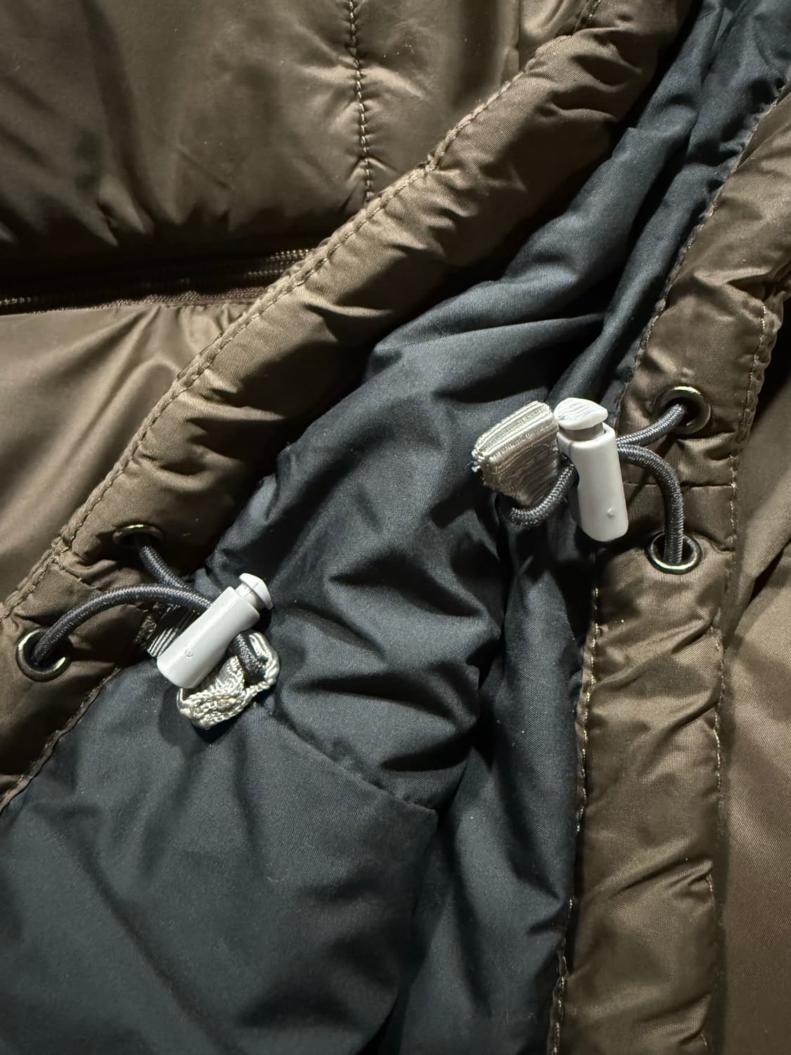 The North Face 노스페이스 브라운 경량패딩 상품이미지3