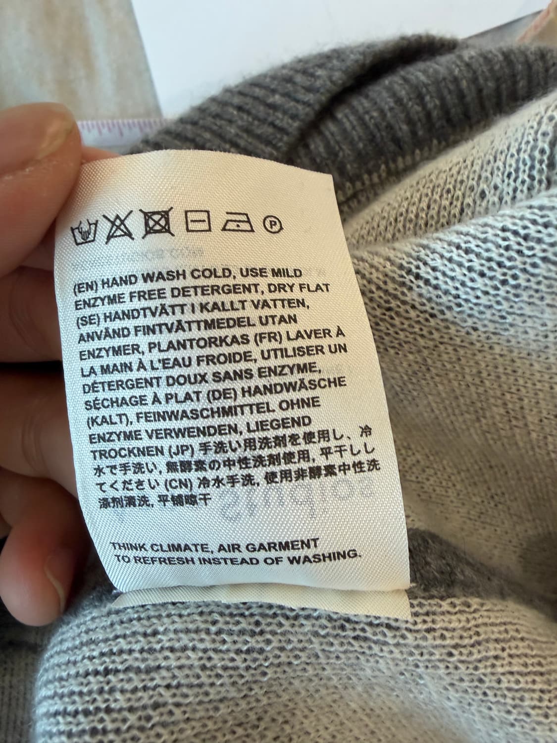 [M] 아크네 캐시미어 후디 상품이미지5