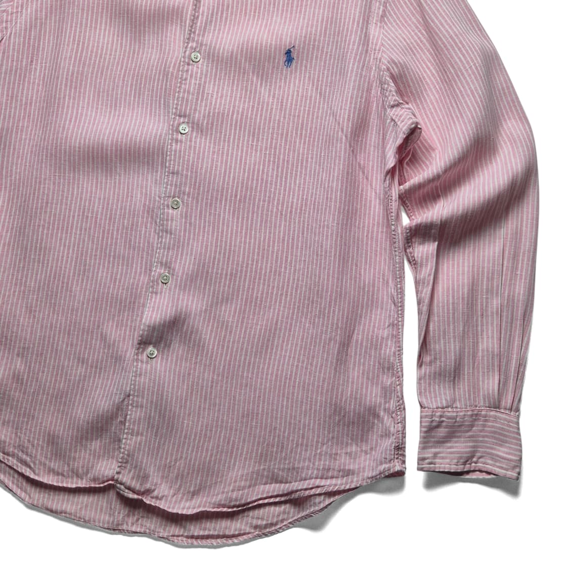 [L] 폴로 랄프로렌 린넨 스트라이프 셔츠 상품이미지5