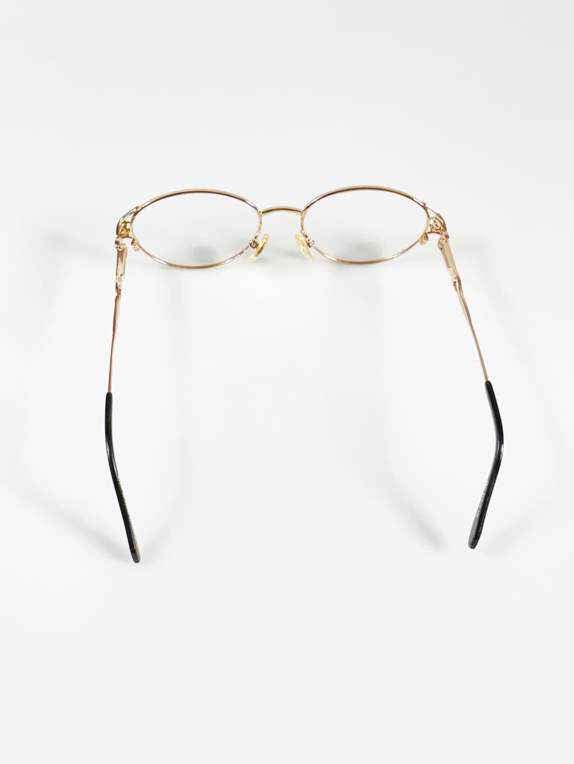 90s 일본제 MATSUDA 골드 오벌 메탈 프레임 빈티지 안경 상품이미지6